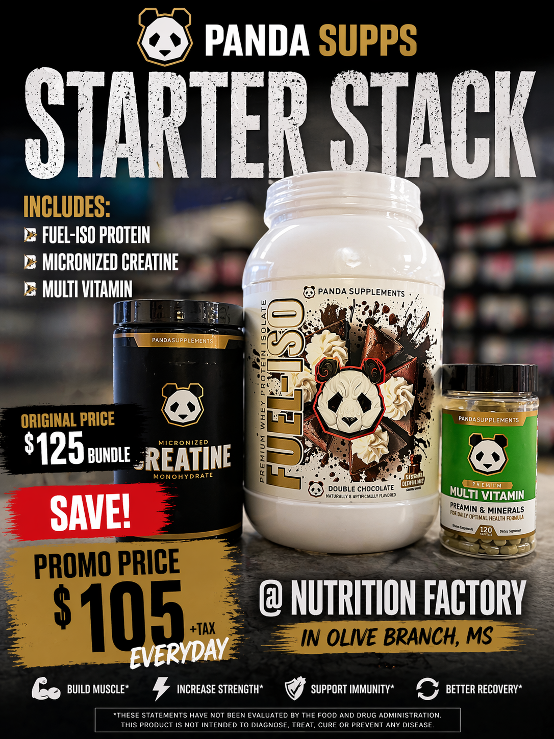 Panda Supps - Starter Pack