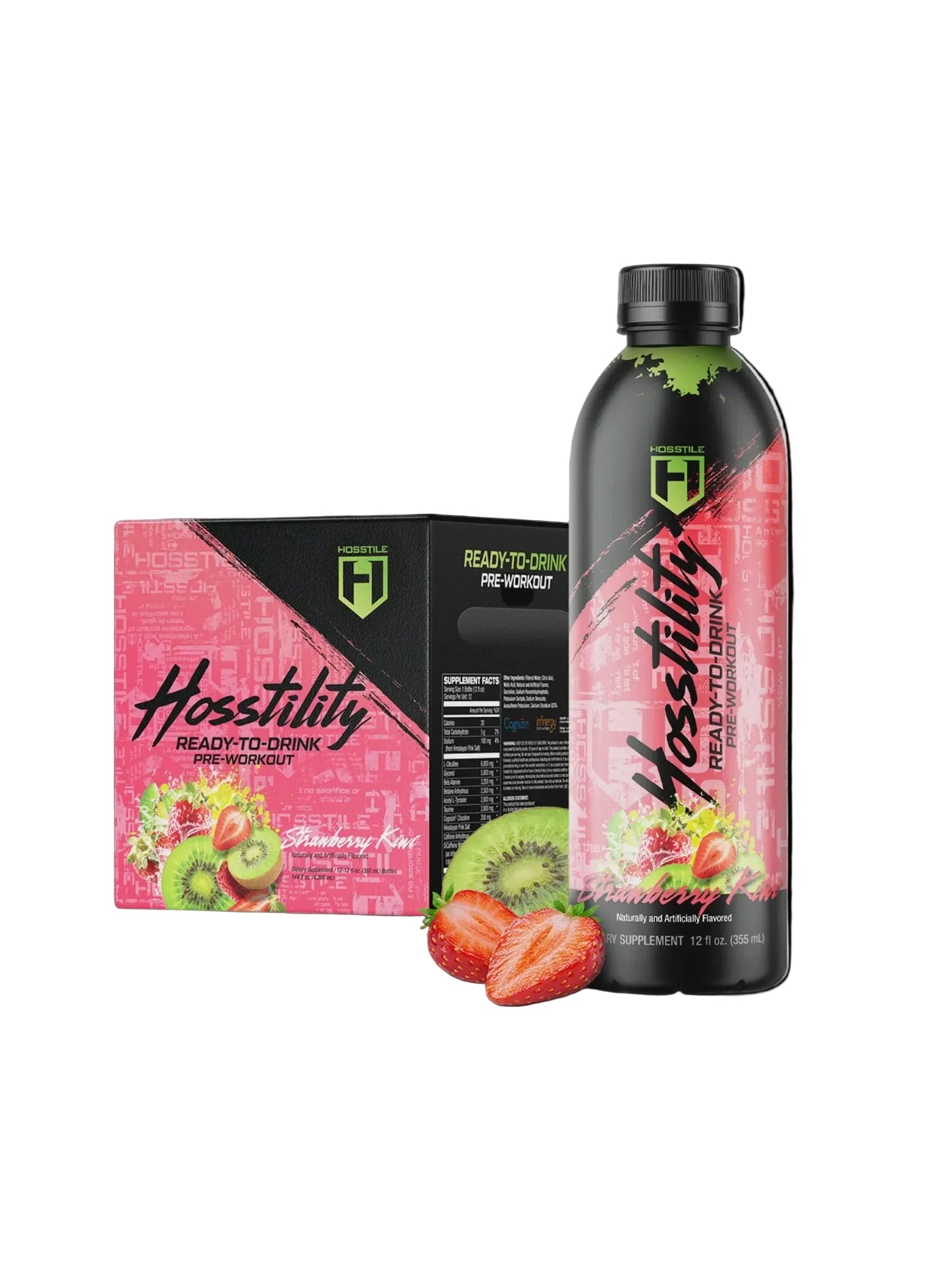 Hosstility Pre-Workout RTD (Case)