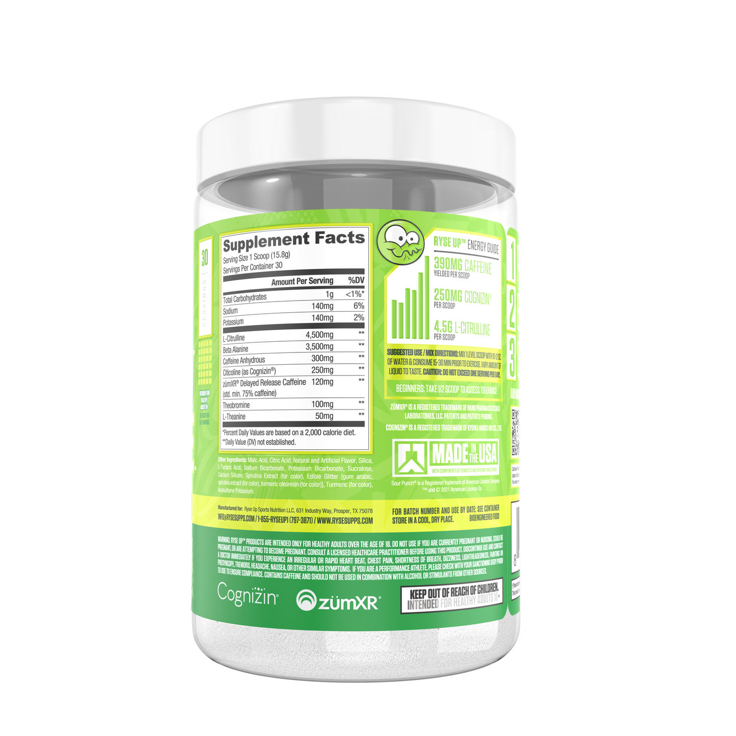 Ryse Loaded Pre Workout