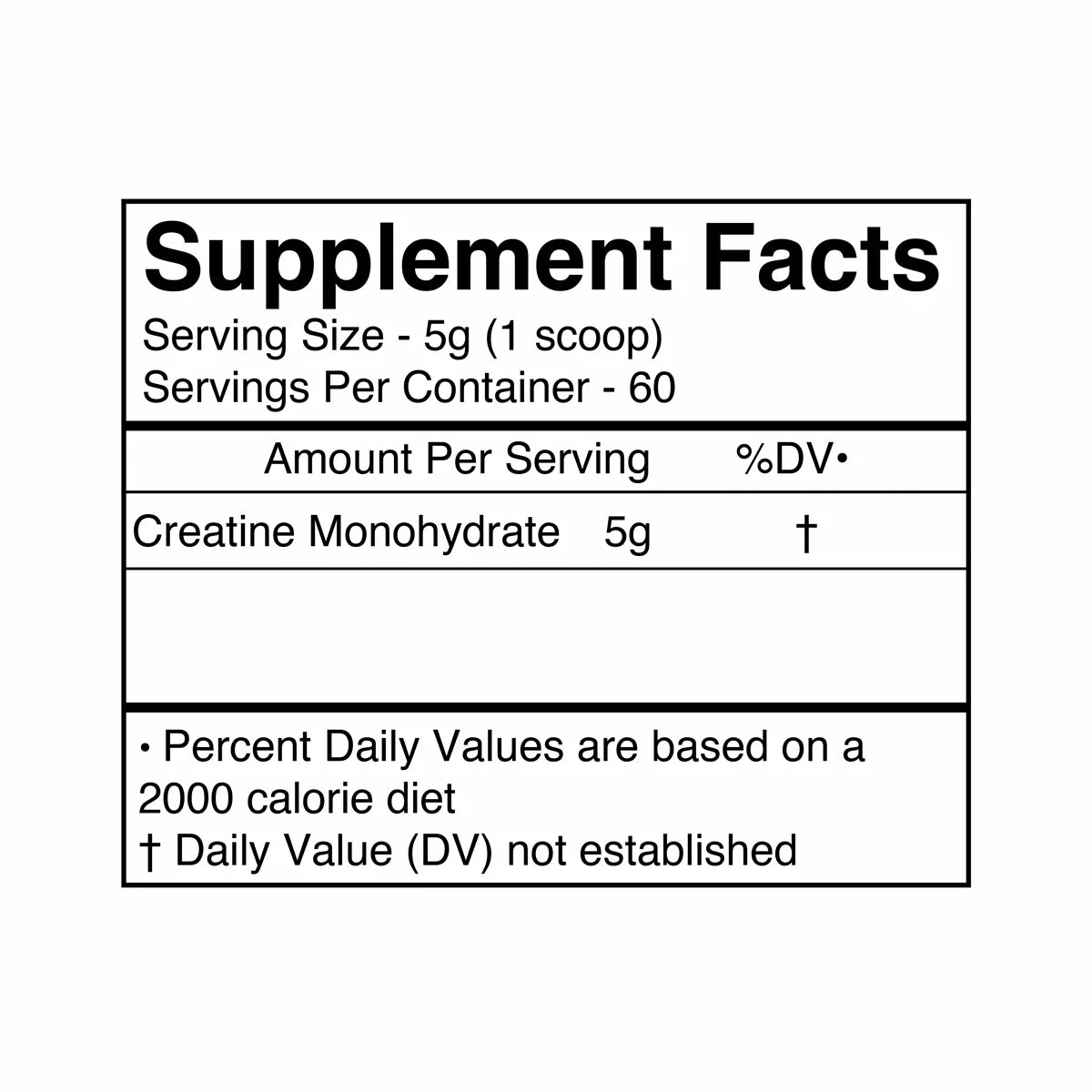 Black Market Creatine