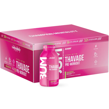 BUM Thavage Pre-Workout RTD (12 pack)