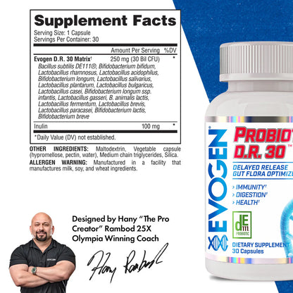 Evogen Probiotic D.R. 30