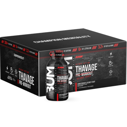 BUM Thavage Pre-Workout RTD (12 pack)