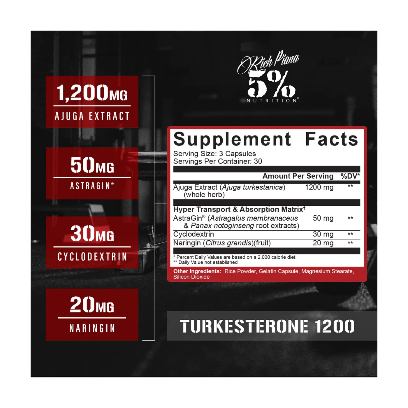 5% Turkesterone -1200