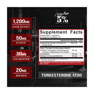5% Turkesterone -1200