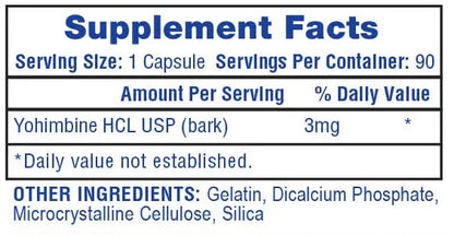 Hi-Tech Yohimbine HCL