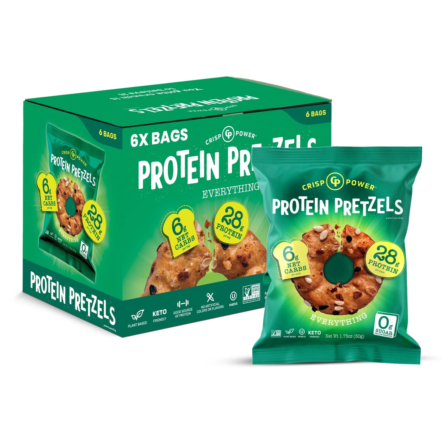 Crisp Power Pretzels (6 pack)