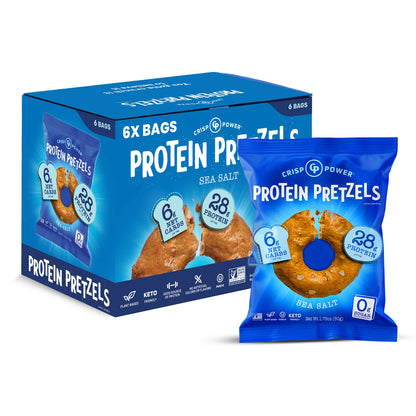 Crisp Power Pretzels (6 pack)