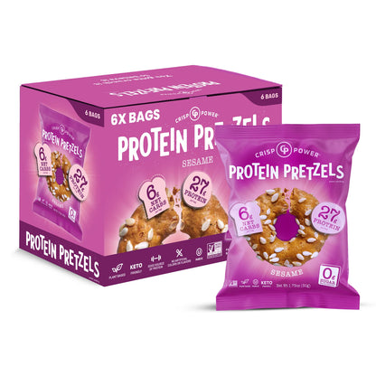 Crisp Power Pretzels (6 pack)