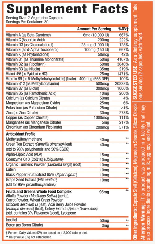 Multi Vita Revolution - 60 Count