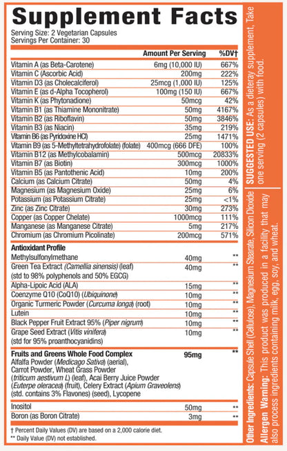 Multi Vita Revolution - 60 Count