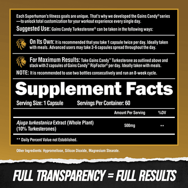 Gains Candy - Turkesterone
